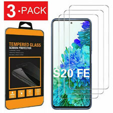 3-Pack For Samsung Galaxy S20 FE 5G Premium Tempered Glass Screen Protector Film