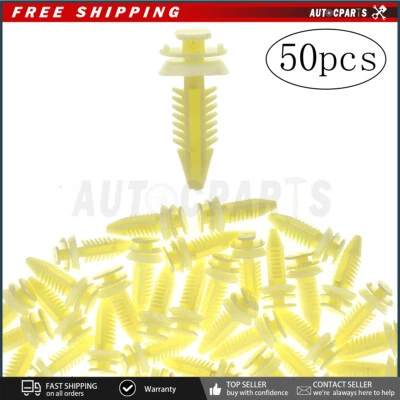 50pcs Door Trim Panel Clips Set For GMC Sierra 1500 K15 / K1500 Pickup GM Trucks - Изображение 1 из 4