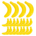  20 Pcs Artificial Fruit Imitation Banana Adornment Vegetable
