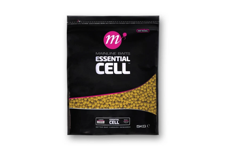 Mainline Shelf Life Boilies Essential Cell - 5kg / Carp Fishing Bait - Image 1 of 1