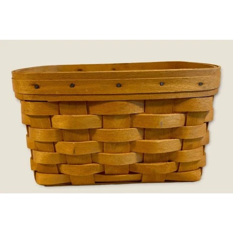 Vintage Longaberger Classic Recipe Basket Rectangle Cover