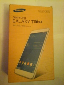 SAmsung Galaxy tab 4 smT230 Nu  8gb white .used - Picture 1 of 9