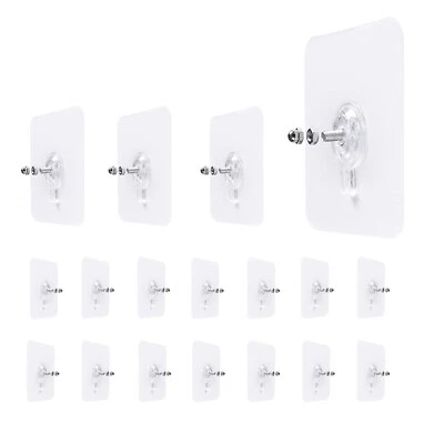 Упаковка из 18 клейких настенных винтов подвесные гвозди, бесшовные винты для настенного монтажа... - Изображение 1 из 4