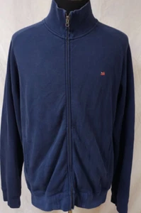 Polo Jeans Co Ralph Lauren Large Full Zip Flag Logo Heavyweight Fleece Jacket - Picture 1 of 11