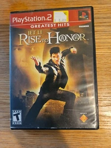 TESTED Jet Li Rise to Honor PS2 Game (No Manual) Playstation 2 FREE SHIPPING - Picture 1 of 3