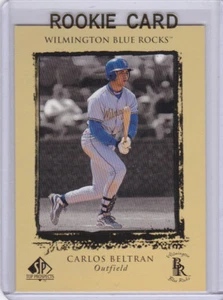 CARLOS BELTRAN ROOKIE CARD Wilmington Blue Rocks Minor League Baseball UD SP RC! - Picture 1 of 2