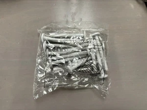 Mid America 3" Shutter-Lok Fasteners Spikes Lock Pegs White 12pk - Picture 1 of 3