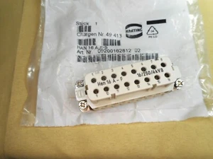 HARTING 09-20-016-2812 HanA inserto hembra (NUEVO EN CAJA) - Imagen 1 de 3