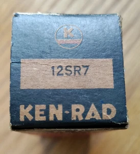 Ken-Rad 12SR7 electronic vacuum tubes amp stereo ham radio transceiver - Picture 1 of 3