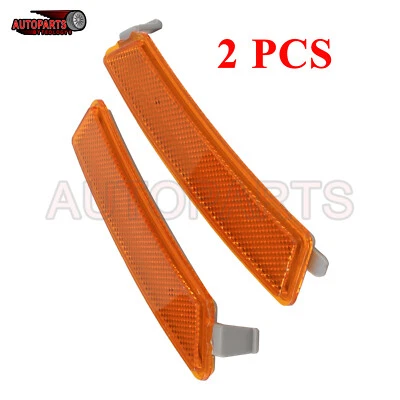 Luz marcadora lateral ámbar izquierda y derecha 2 piezas para Lincoln MKZ sedán 2013-2016 Foto 1 de 4