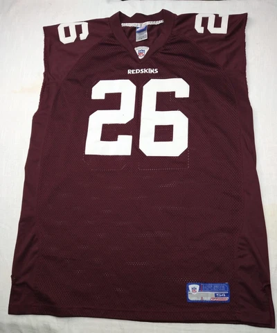 Reebok NFL Washington Redskins Clinton Portis Jersey Sz 54 RN69421 SLEEVELES Cover