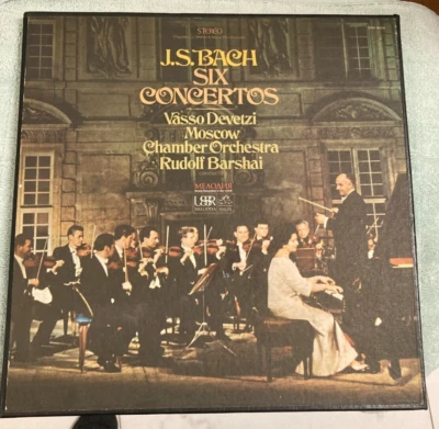 J.S. Bach - Vasso Devetzi, Moscow Chamber Orchestra, Rudolf Barshai  FREE SHIP - Image 1 of 4