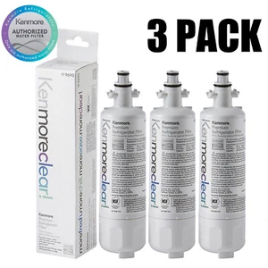 3 Pack 9690 Kenmore 469690 Replacement Refrigerator Water Filter Fit LG LT700P - Picture 1 of 5