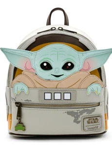 Loungefly Disney Star Wars Grogu Baby Yoda Mandalorian Backpack NWT H Make offer - Picture 1 of 7