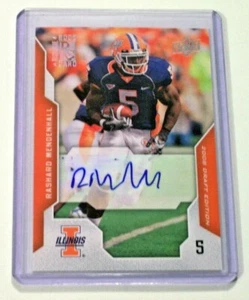 Autógrafo de novato Upper Deck Draft Edition 2008 Rashard Mendenhall Steelers automático - Imagen 1 de 1