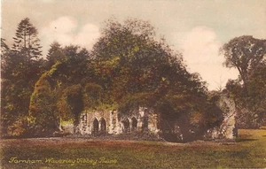 POSTCARD SURREY FARNHAM Waverley Abbey Ruins - Picture 1 of 1