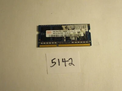 Hynix HMT351S6CFR8C-PB 4Gb 1600Mhz PC3-12800 DDR3 SODIMM laptop memory RAM 5142 - Image 1 of 2