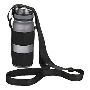 Water Bottle Adjustable Shoulder Strap Carrier Bag Case Holder Elasticized Strap - Picture 1 of 11