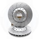For Porsche Cayenne 3.6 4.8 Gts Turbo Front Left Right Brake Discs Pair 390Mm