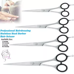 Professional Hair Cutting Hairdressing Barber Salon Scissor Hair Sissors Shears - Picture 1 of 16