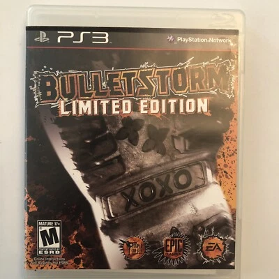 Bulletstorm Edición Limitada Sony PlayStation 3 PS3 Videojuego Completo Foto 1 de 4