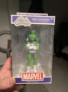 Funko Rock Candy Marvel Vinyl Collectible - She Hulk BB12 - Picture 1 of 2