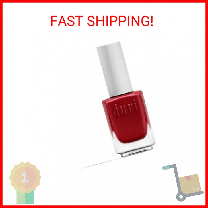 Esmalte de uñas duri, 729 Aquarius, rojo cálido invierno, cobertura completa, acabado brillante, Q Foto 1 de 2