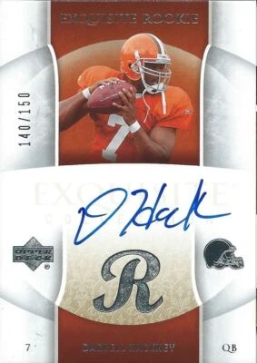 (HCW) 2006 Exquisite Collection $25 DARRELL HACKNEY 140/150 Auto RC UD 01580 - Image 1 of 2