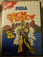 Sega Master System Dick Tracy Game PAL Retro Gaming