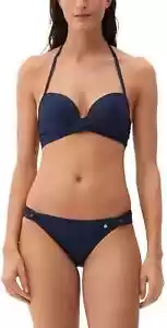 s.Oliver Navy Padded Push Up Bikini Set UK 12A (FJ60-10) - Picture 1 of 6