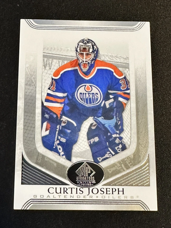 2020-21 SP Signature Edition Legends Curtis Joseph - Edmonton Oilers -#25 base - Image 1 of 2