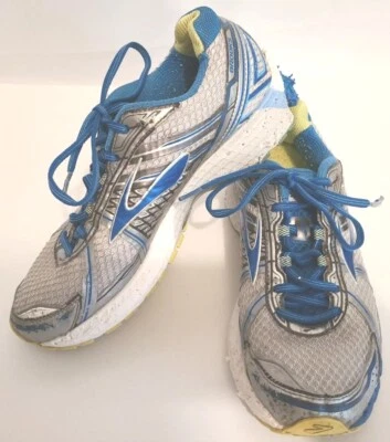 Brooks Adrenaline GTS 15 Womens SZ 9.5W Blue White Running Shoes 1201741D179 - Image 1 of 4