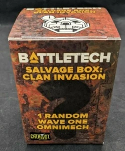 Battletech Salvage Box: Clan Invasion 1 Random Catalyst Sealed - Picture 1 of 3