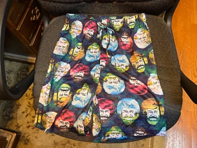 Diseño RARO ~ Ropa Interior Calzoncillo Boxer Bob Ross ~ Hombres Talla Pequeña Foto 1 de 4