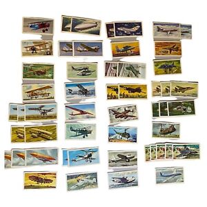 52 Brooke Bond Tea Cards - History of Aviation Mixed & Duplicates