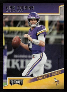 2018 Panini Playoff #119 Kirk Cousins Minnesota Vikings Football Card - Picture 1 of 2