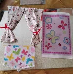 dolls house 1/12 scale curtains - Picture 1 of 8