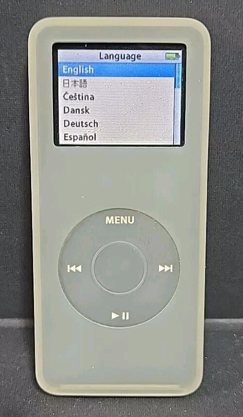Apple ipod nano 4GB レトロ ジャンク品