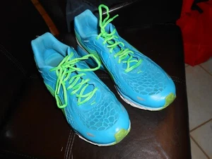 Puma Web Cage Men's Sneaker Blue Lime Green Size 11.5 - Picture 1 of 5