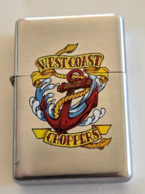 Зажигалка West Coast Choppers Anchor & Rope 2007 ограниченный выпуск! - Изображение 1 из 3