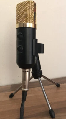 Micrófono Floureon BM-100FX con soporte - Usado Foto 1 de 4