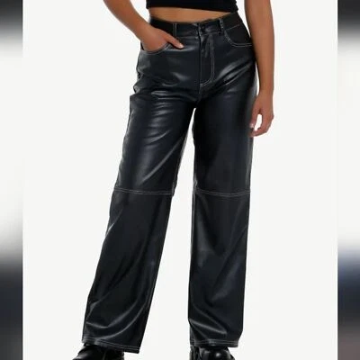 Morbid Threads人造皮裤黑色32腰 — 第 1/4 张图片