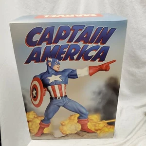 HARD HERO CAPTAIN AMERICA 15" STATUE MARVEL THE AVENGERS Bust FIGURE Hulk - Picture 1 of 7
