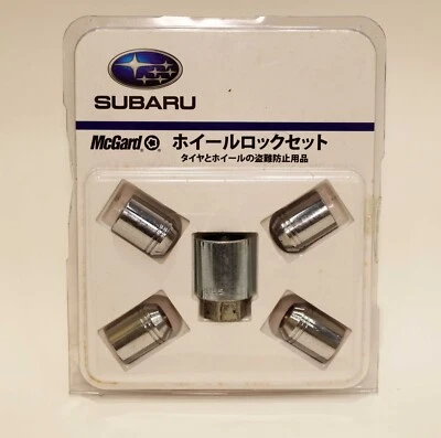 Cerradura de rueda OEM Subaru McGard B2277YA000 usada JDM Foto 1 de 4