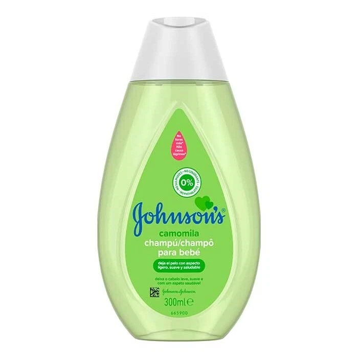 12,44€/L - Johnson's Baby Shampoo - Kamille - 12er Pack (12 x 300ml)