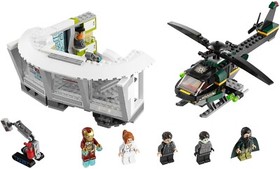 LEGO 76007 Marvel: Iron Man: Malibu Mansion Attack 100% COMPLETE with manuals