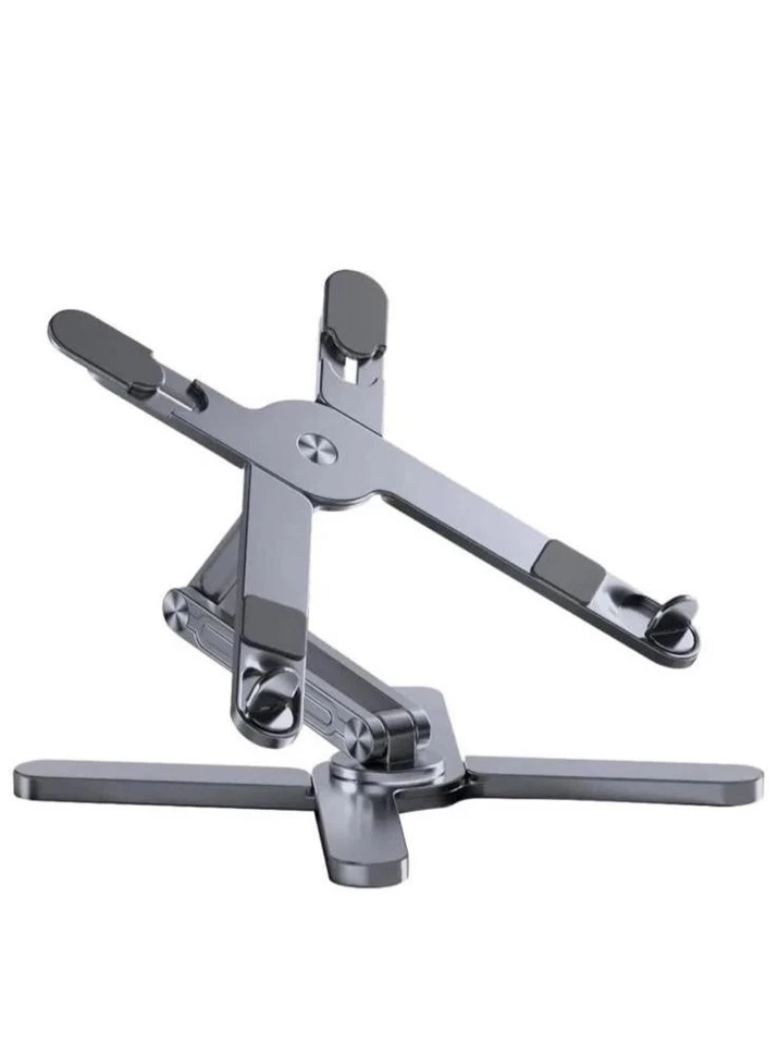 ModelX  Premium Laptop Stand - 100% Aluminium, Adjustable Hight And 360 Rotation - Image 1 of 4