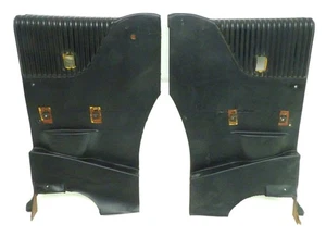 1966 Thunderbird Town Hardtop Landau ORIG BLACK INTERIOR REAR QUARTER PANELS - Foto 1 di 16