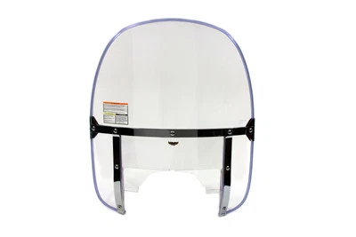 Parabrisas con cuentas con parte inferior transparente para Harley Davidson Foto 1 de 3