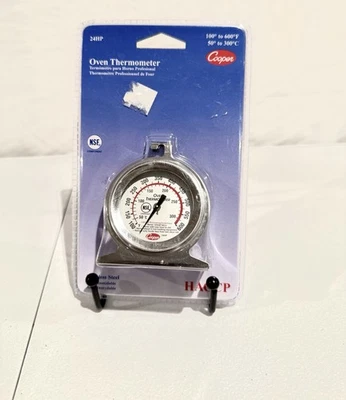 Cooper-Atkins 24HP-01-1 不锈钢双金属烤箱温度计 100 至 600 — 第 1/2 张图片